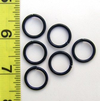 14 Gauge 1/2 ID Aluminum Jump Rings