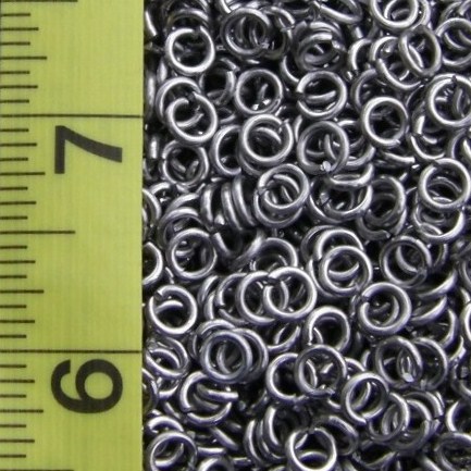 18 Gauge 1/8 ID Aluminum Jump Rings